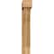 Ekena Millwork Traditional Block Rough Sawn Bracket w/ Offset Brace, Western Red Cedar, 8"W x 42"D x 48"H BKT0806X42X48TRA05RWR - alternate 3